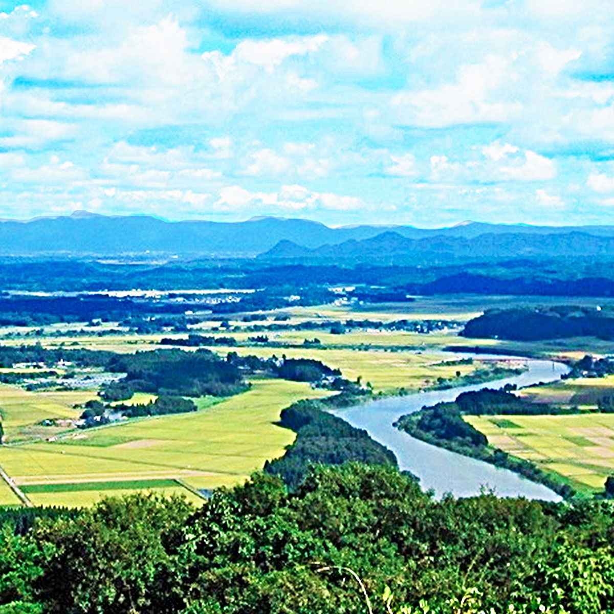 秋田県の風景