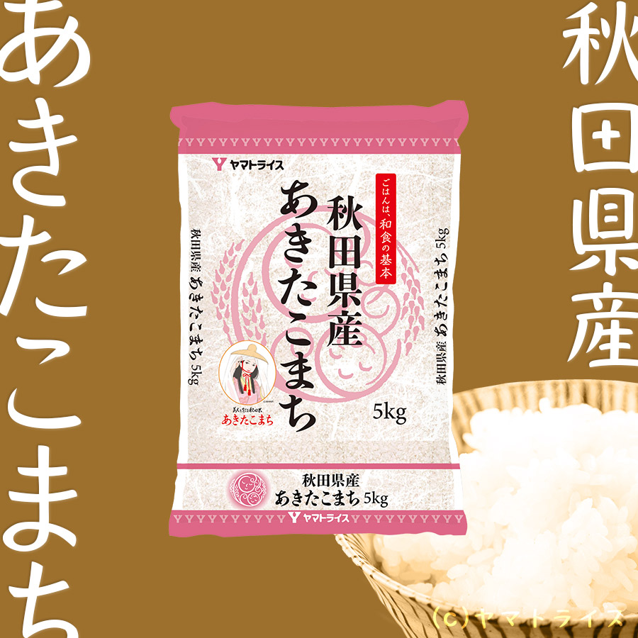 秋田県産あきたこまち　10kg　ヤマトライス　(5kg×2袋)　令和5年産　本店